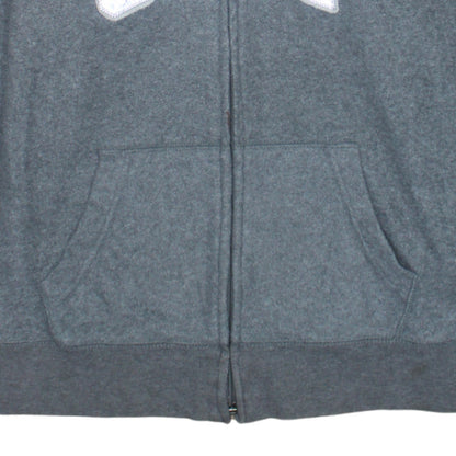 GAP Kids Boys Grey Full Zip Hoodie XXL 13-14 Years Cotton Blend