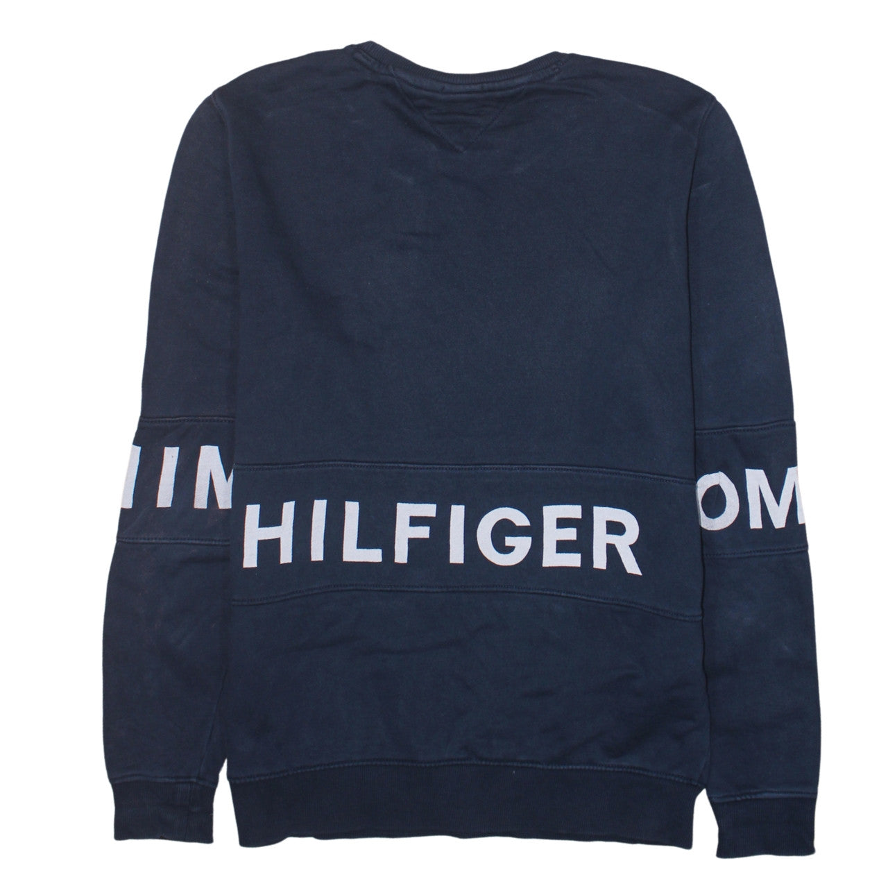 Mens UK Size XL Tommy Hilfiger Blue Pullover Sweatshirt