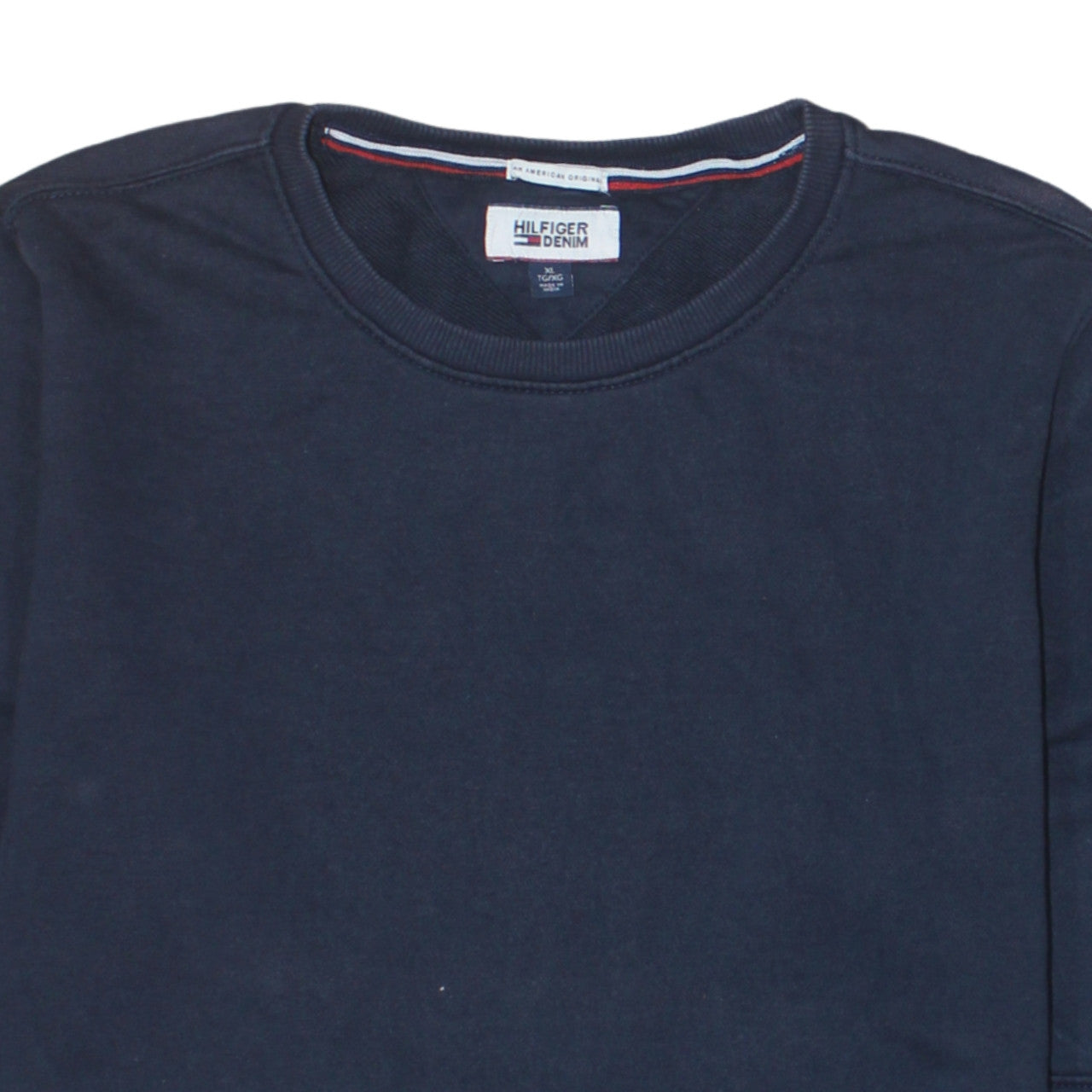 Mens UK Size XL Tommy Hilfiger Blue Pullover Sweatshirt