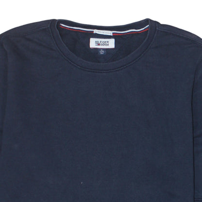 Mens UK Size XL Tommy Hilfiger Blue Pullover Sweatshirt