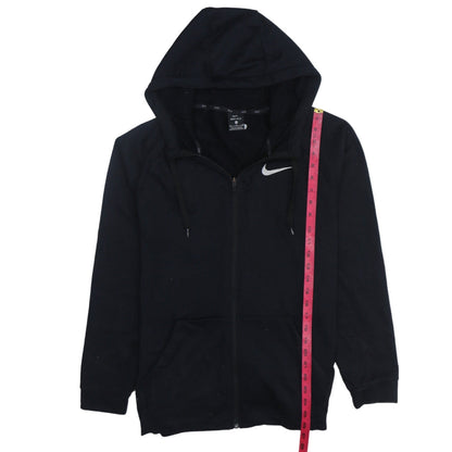 Mens UK Size M Nike Black Full Zip Hoodie