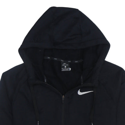 Mens UK Size M Nike Black Full Zip Hoodie