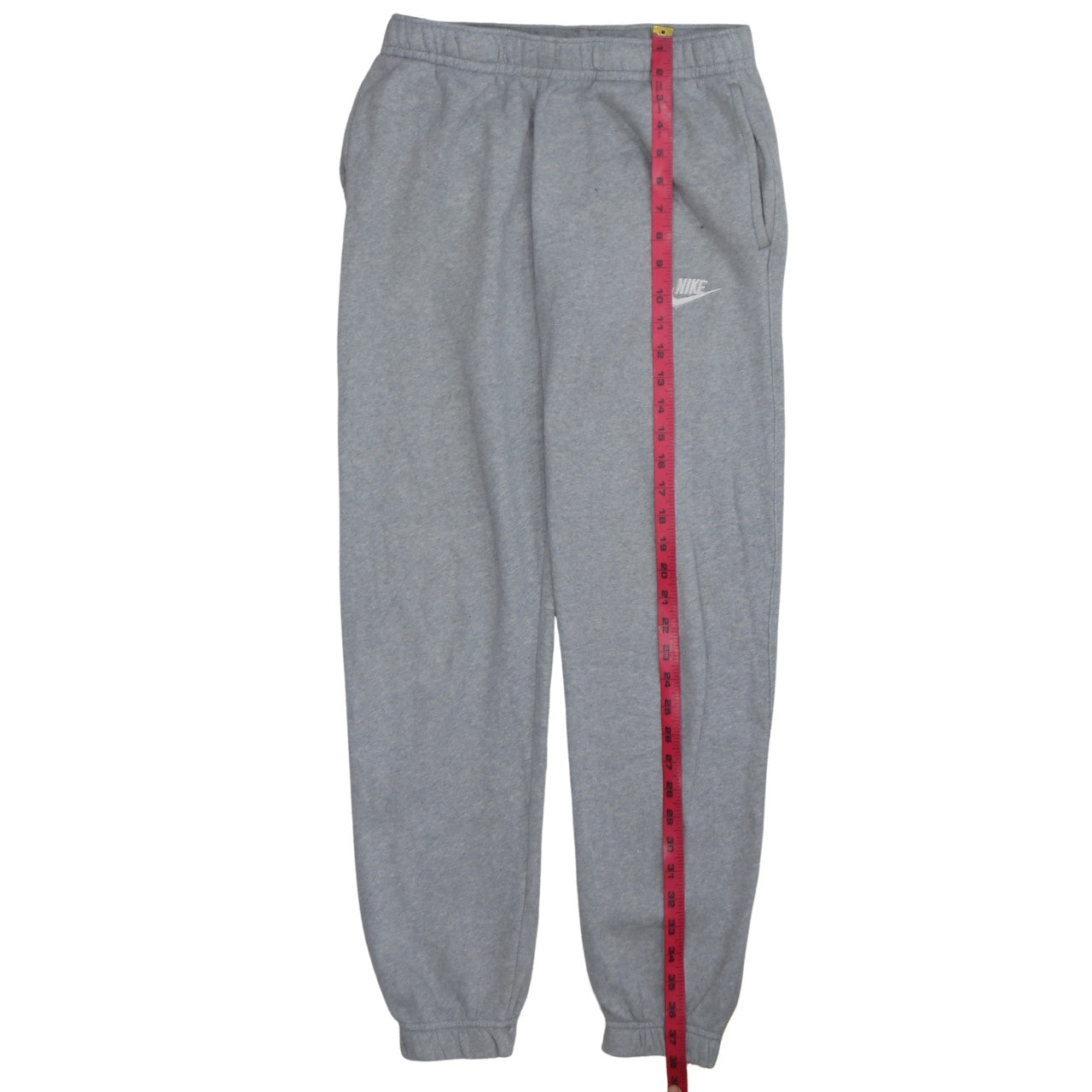 Mens UK Size S Nike Regular Fit Sweatpants Grey Trousers