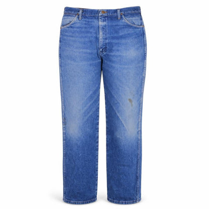 Mens UK Size 38 x 34 Wrangler Regular Fit Straight Jeans