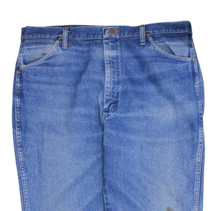 Mens UK Size 38 x 34 Wrangler Regular Fit Straight Jeans