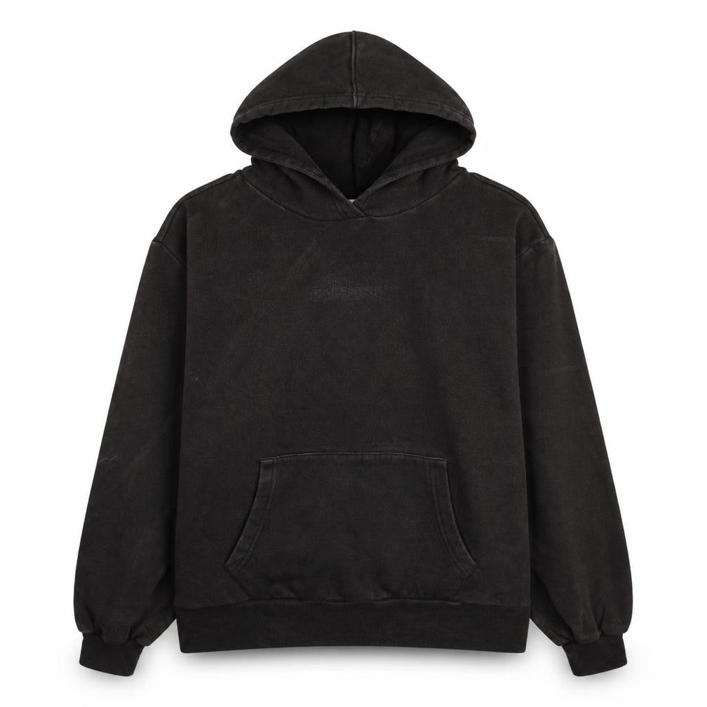 Womens UK Size 8 adidas Black Pullover Hoodie
