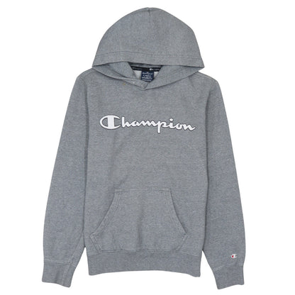 Womens UK Size XS Champion Grey Pullover Hoodie