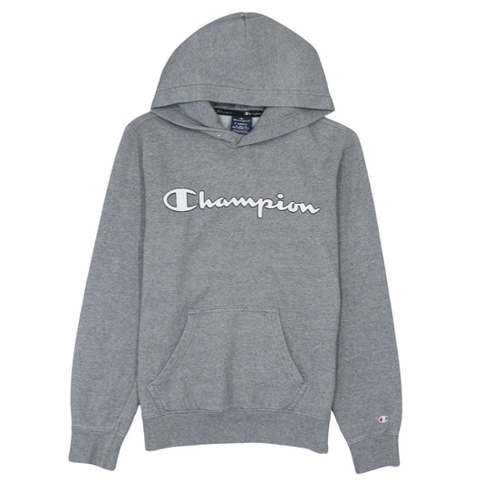 Womens UK Size XS Champion Grey Pullover Hoodie