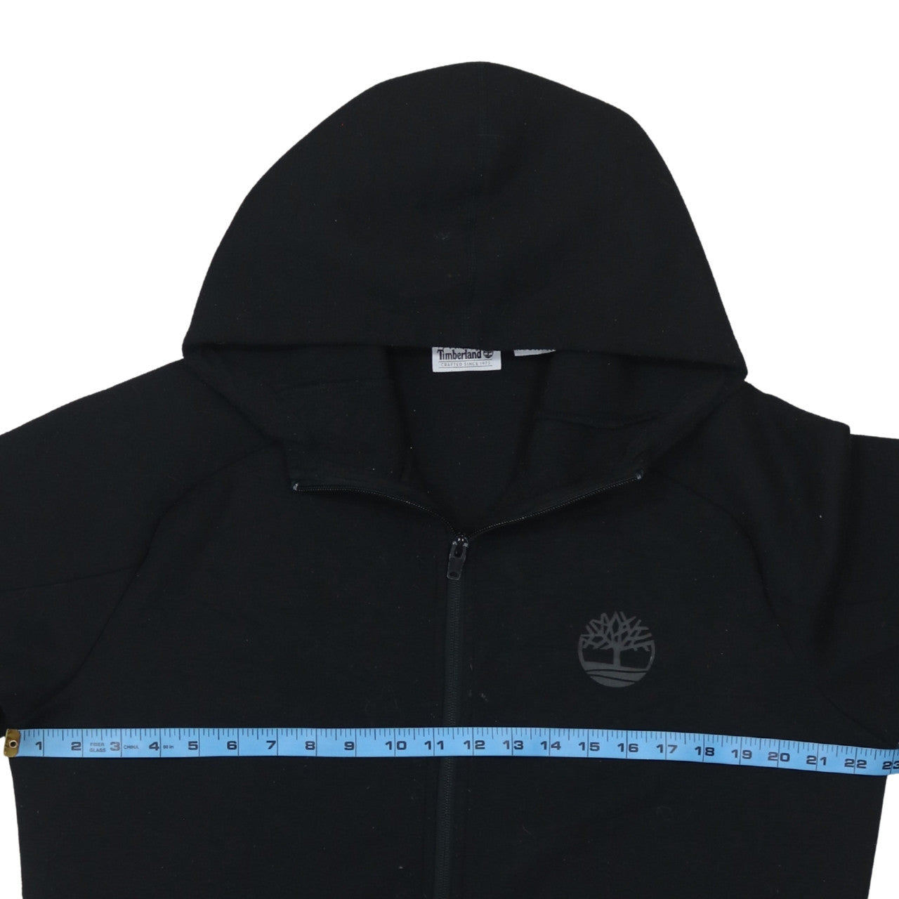 Mens UK Size M Timberland Black Full Zip Hoodie