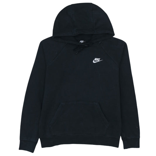 Womens UK Size XS Nike Black Pullover Hoodie