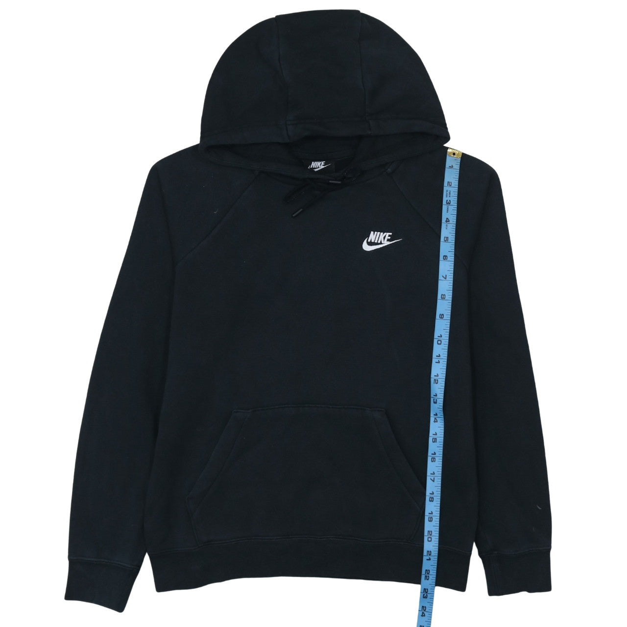 Womens UK Size XS Nike Black Pullover Hoodie