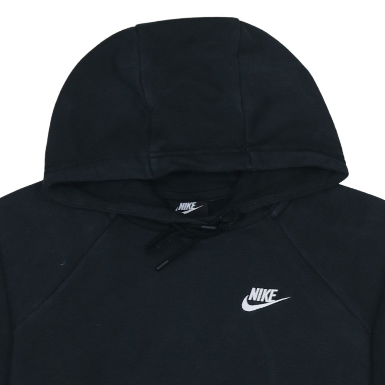 Womens UK Size XS Nike Black Pullover Hoodie