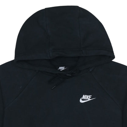Womens UK Size XS Nike Black Pullover Hoodie