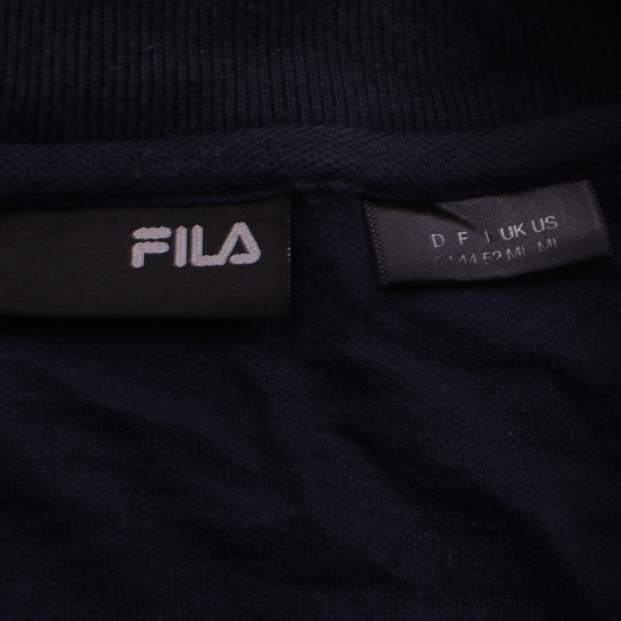 Mens UK Size M FILA Cotton Polo Shirt