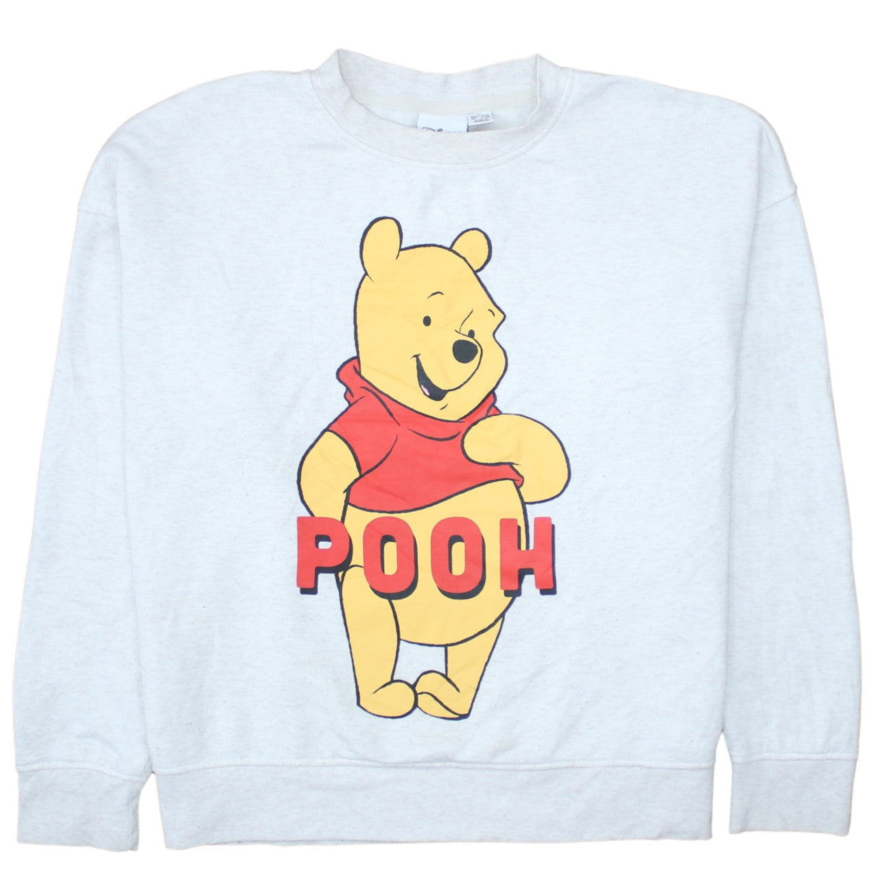 Womens UK Size 10/12 Disney Grey Pullover Sweatshirt