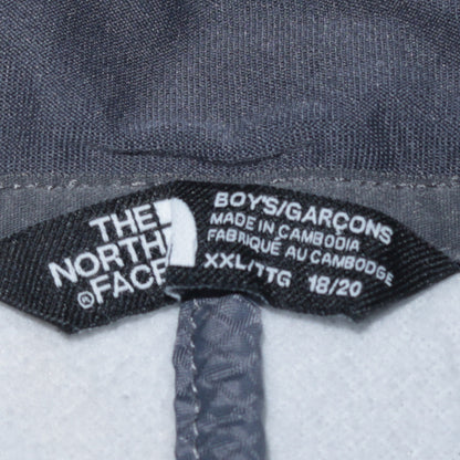 The North Face Boys Grey Hooded Full Zip Puffer Jacket 18-20 Years