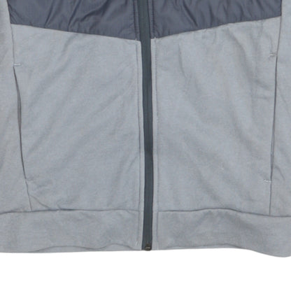 The North Face Boys Grey Hooded Full Zip Puffer Jacket 18-20 Years