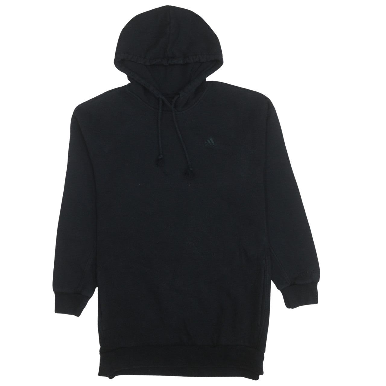 Womens UK Size S adidas Black Pullover Hoodie