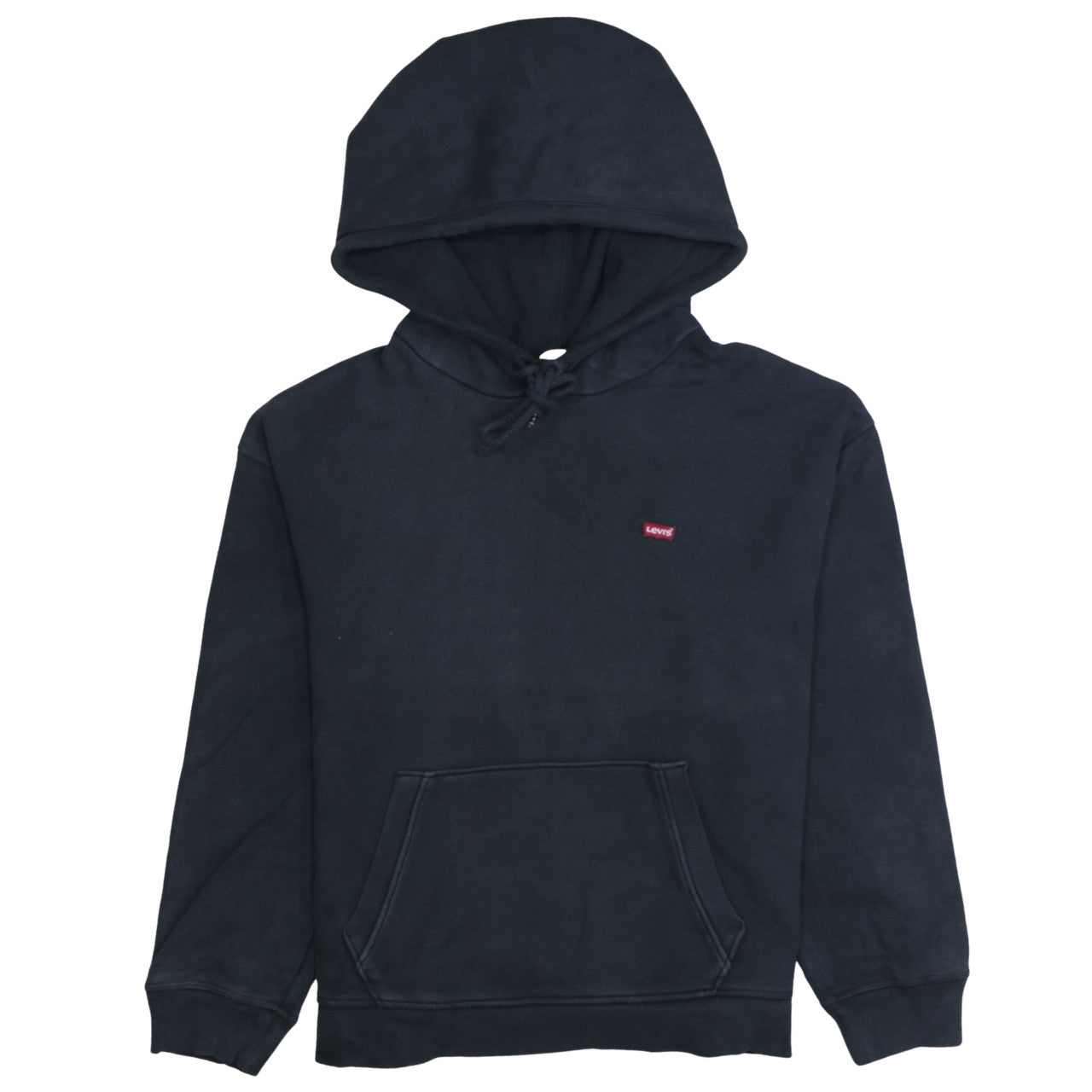 Mens UK Size M Levi's Black Pullover Hoodie