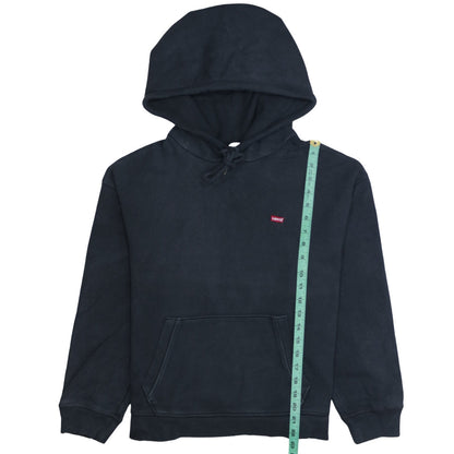 Mens UK Size M Levi's Black Pullover Hoodie