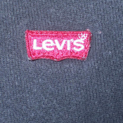 Mens UK Size M Levi's Black Pullover Hoodie