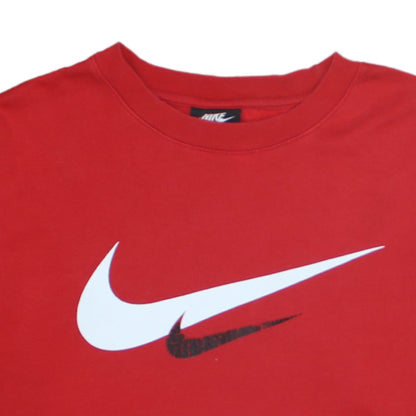 Mens UK Size S Nike Red Pullover Sweatshirt