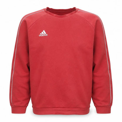 Mens UK Size XL adidas Red Pullover Sweatshirt