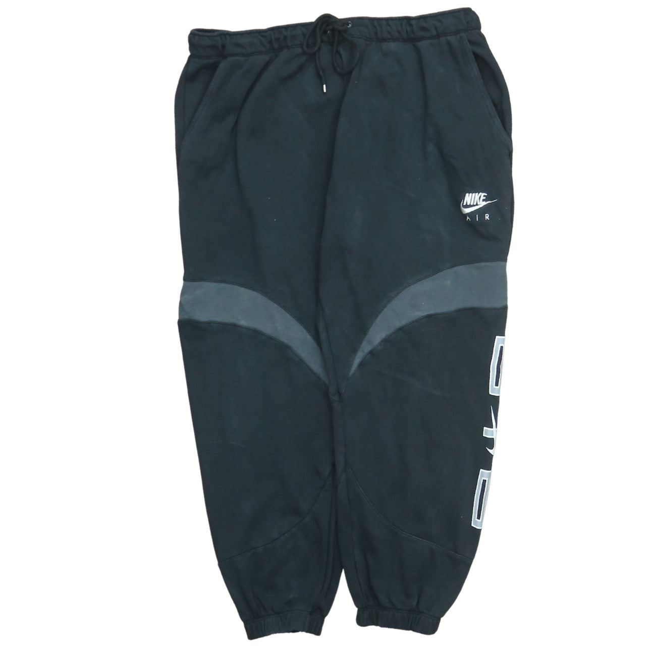 Nike Air Womens Black XL Jogger Sweatpants Fleece Logo Sportswear