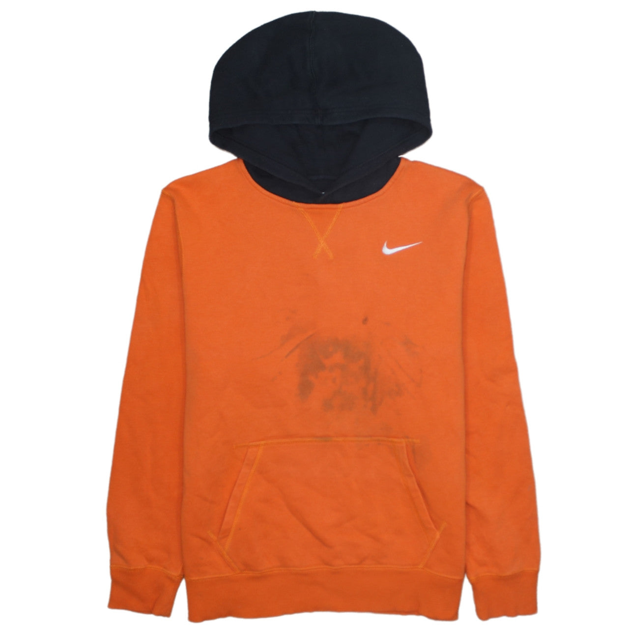 Boys UK Size 13-15 Years Nike Orange Pullover Hoodie