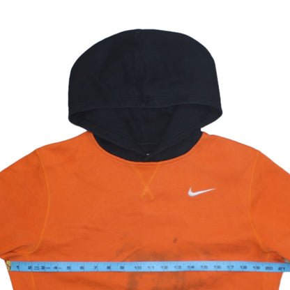 Boys UK Size 13-15 Years Nike Orange Pullover Hoodie