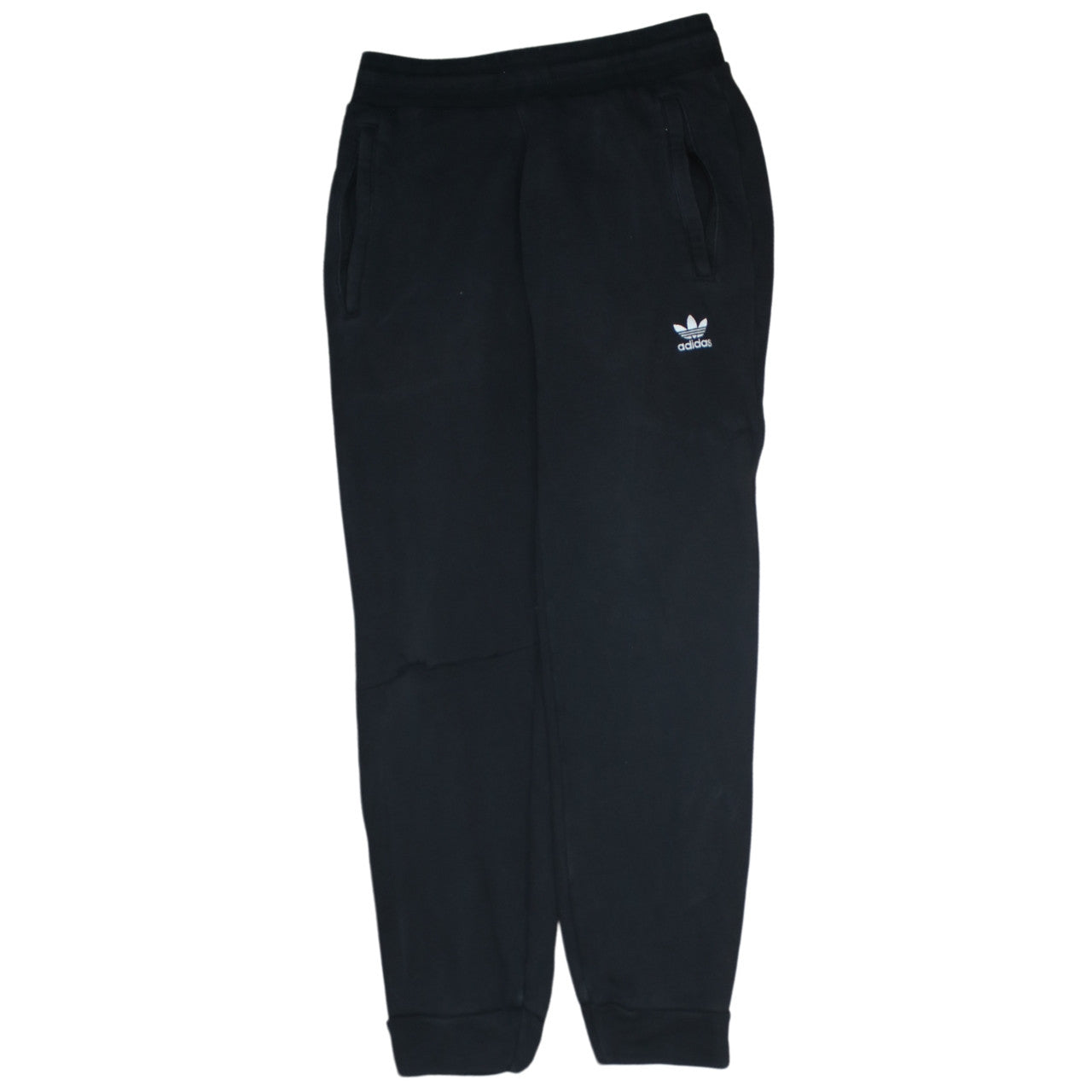Mens UK Size S adidas Regular Fit Jogger Black Trousers