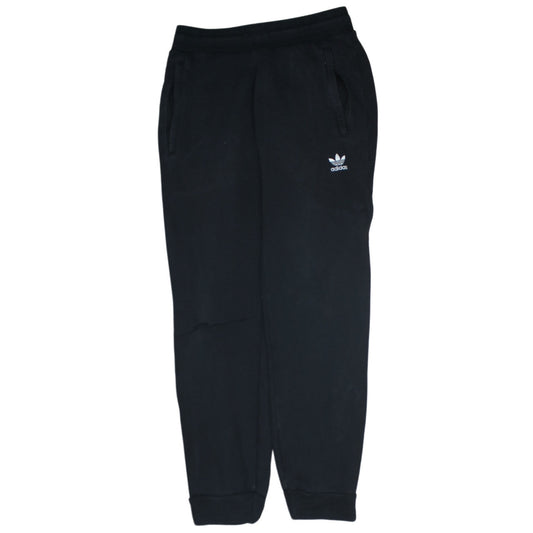 Mens UK Size S adidas Regular Fit Jogger Black Trousers