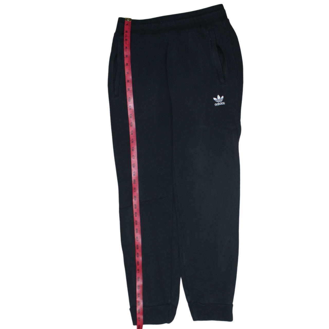 Mens UK Size S adidas Regular Fit Jogger Black Trousers