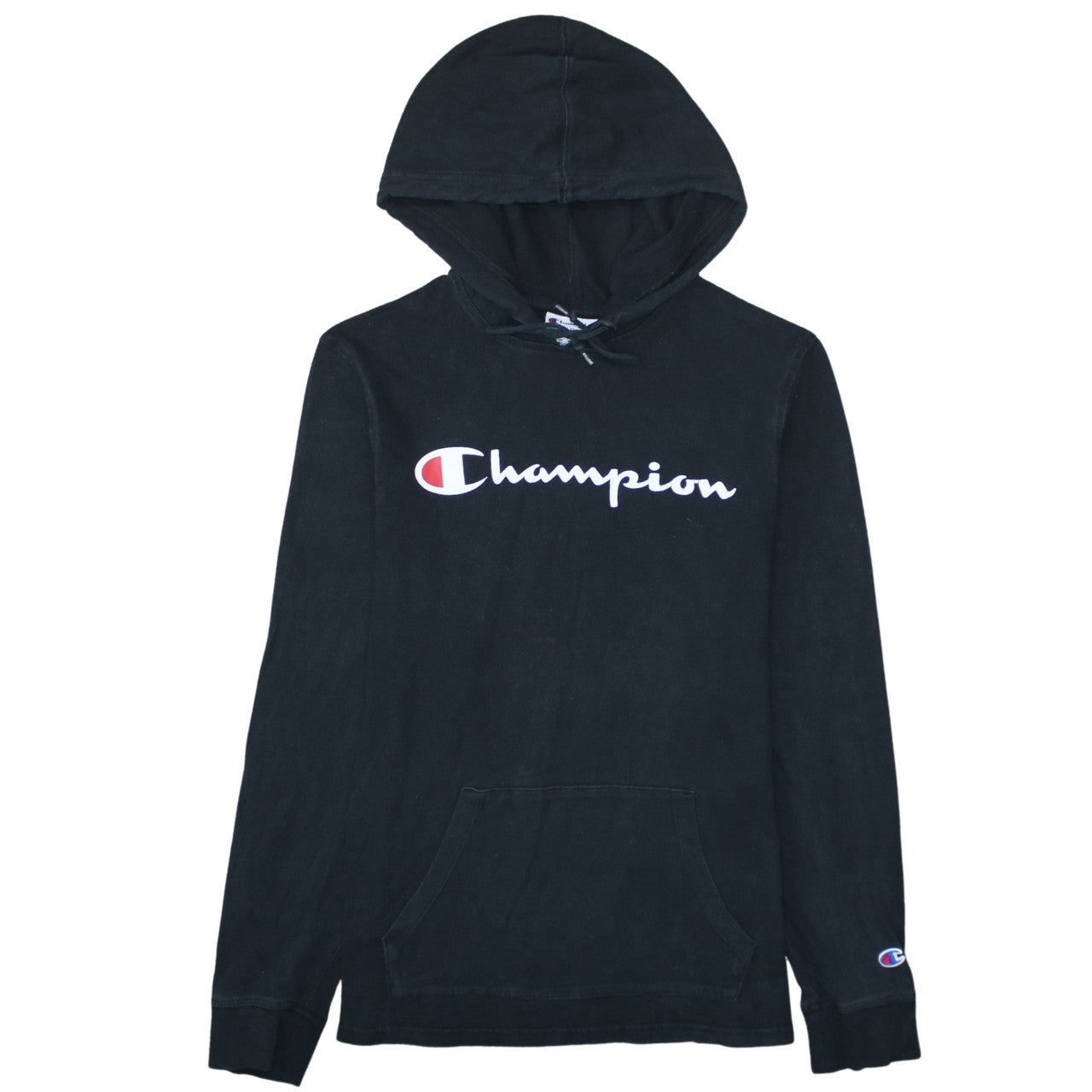 Mens UK Size M Champion Black Pullover Hoodie