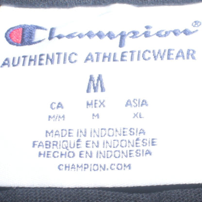 Mens UK Size M Champion Black Pullover Hoodie