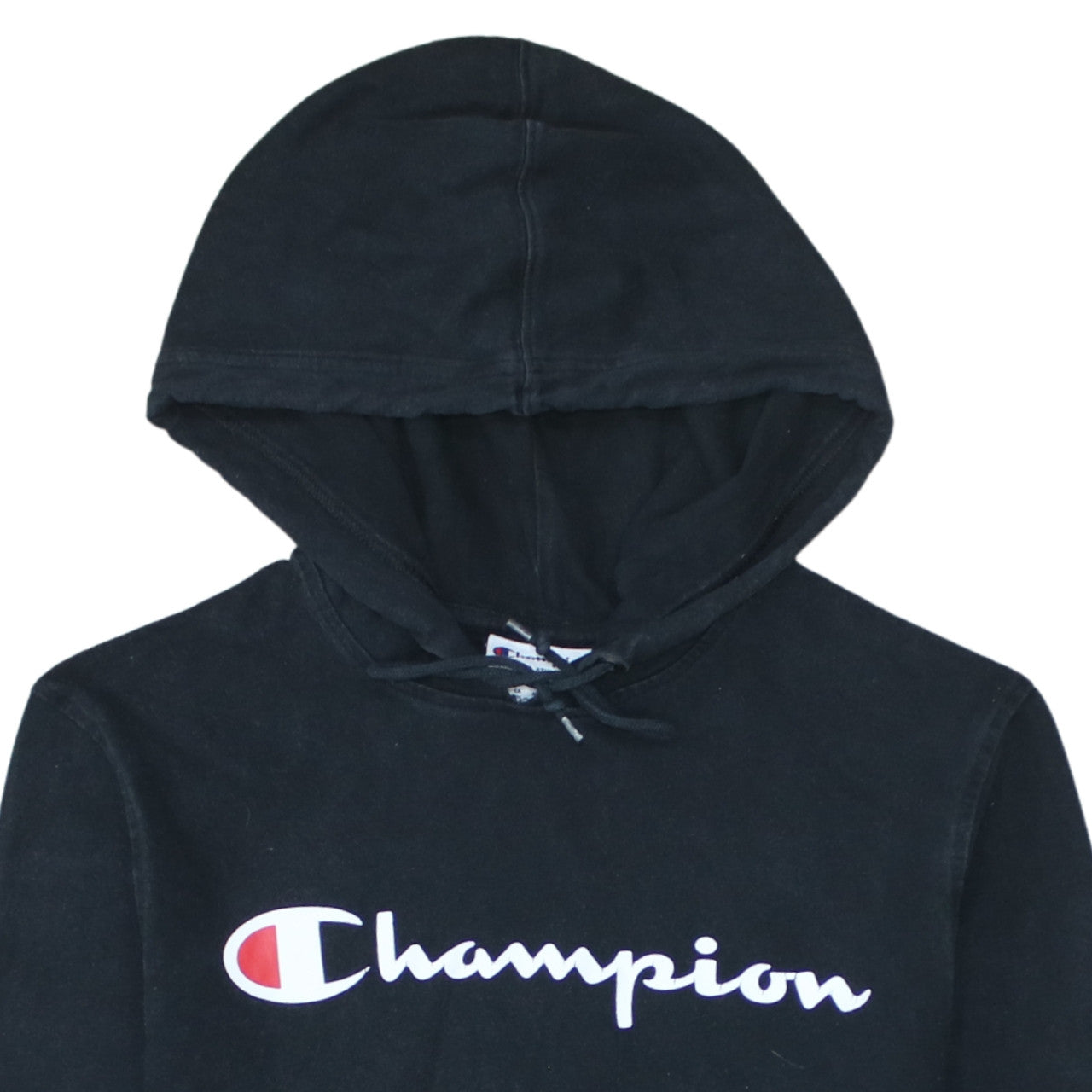 Mens UK Size M Champion Black Pullover Hoodie