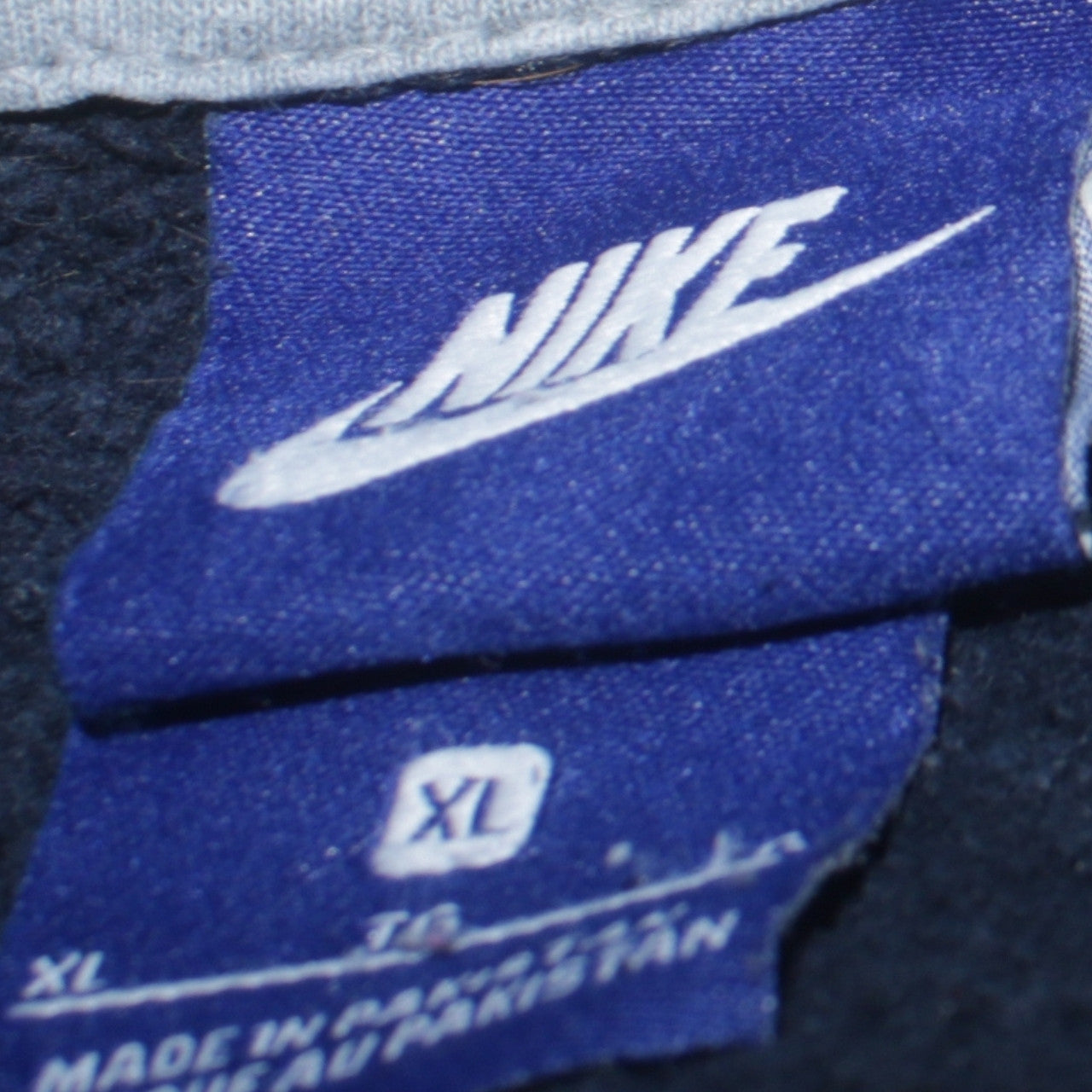 Mens UK Size XL Nike Blue Pullover Hoodie