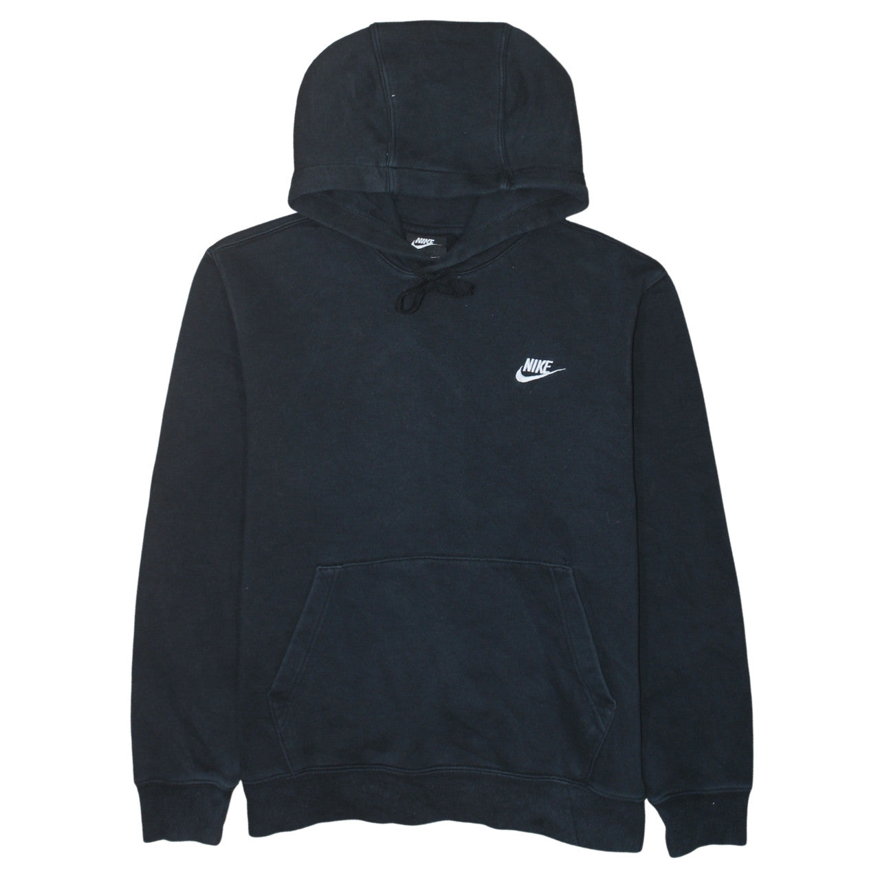 Mens UK Size M Nike Black Pullover Hoodie