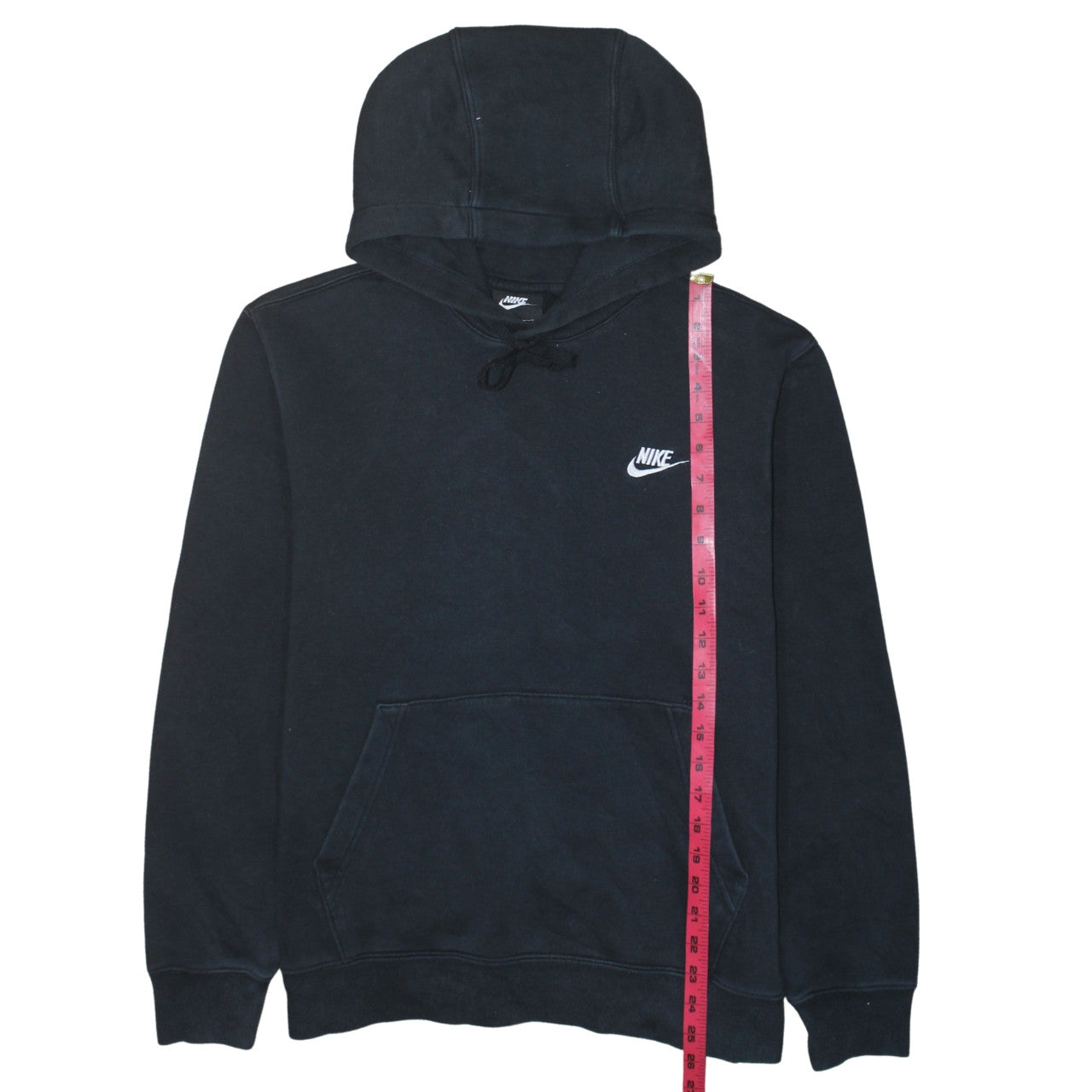 Mens UK Size M Nike Black Pullover Hoodie