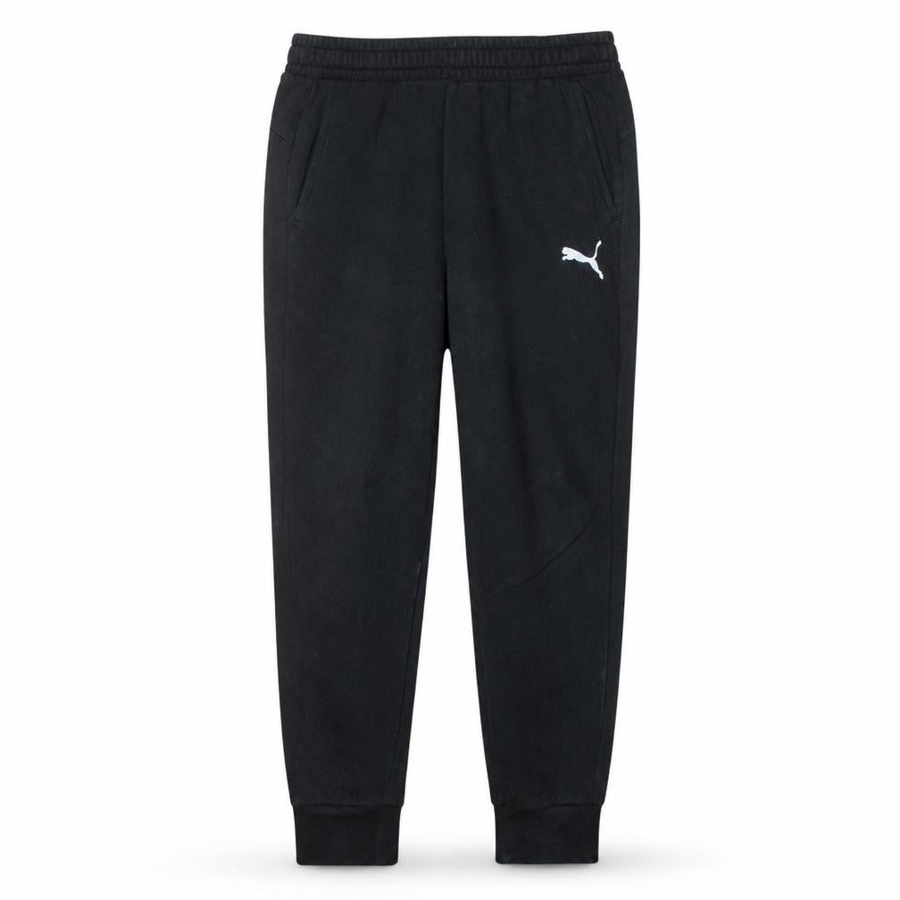 Mens UK Size L PUMA Regular Fit Jogger Black Trousers