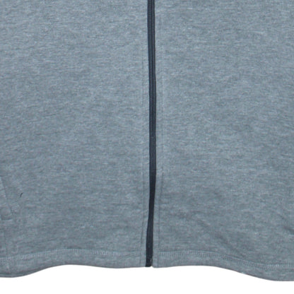 Mens UK Size L PUMA Grey Full Zip Hoodie