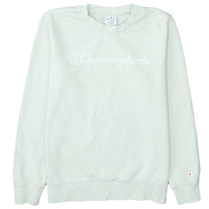Mens UK Size XL Champion White Pullover Sweatshirt