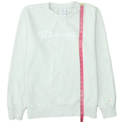 Mens UK Size XL Champion White Pullover Sweatshirt