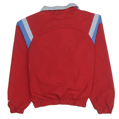 Mens UK Size S FILA Red Bomber Jacket