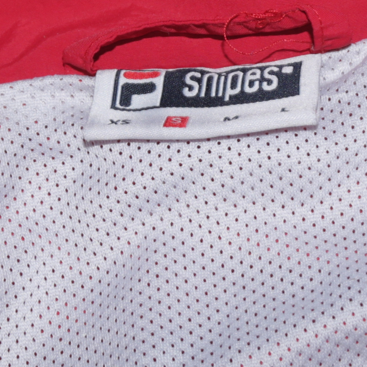 Mens UK Size S FILA Red Bomber Jacket