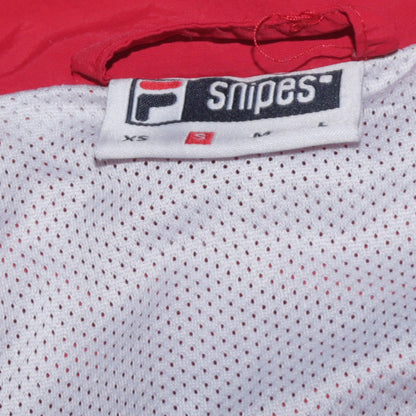 Mens UK Size S FILA Red Bomber Jacket