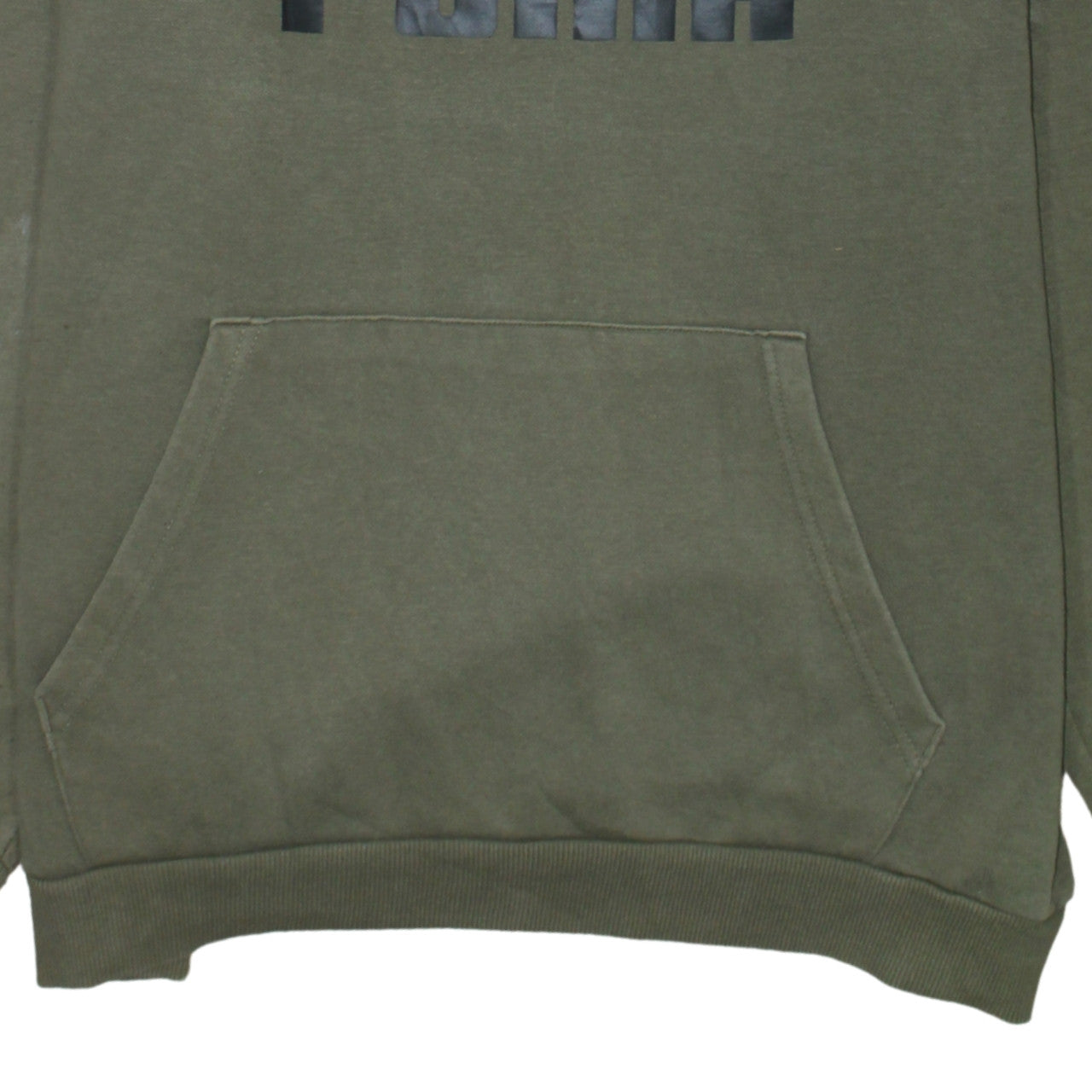 Mens UK Size XL PUMA Green Pullover Hoodie