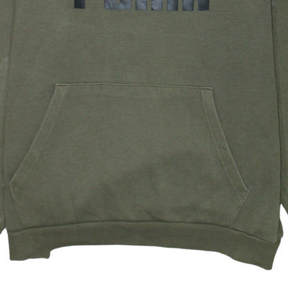 Mens UK Size XL PUMA Green Pullover Hoodie