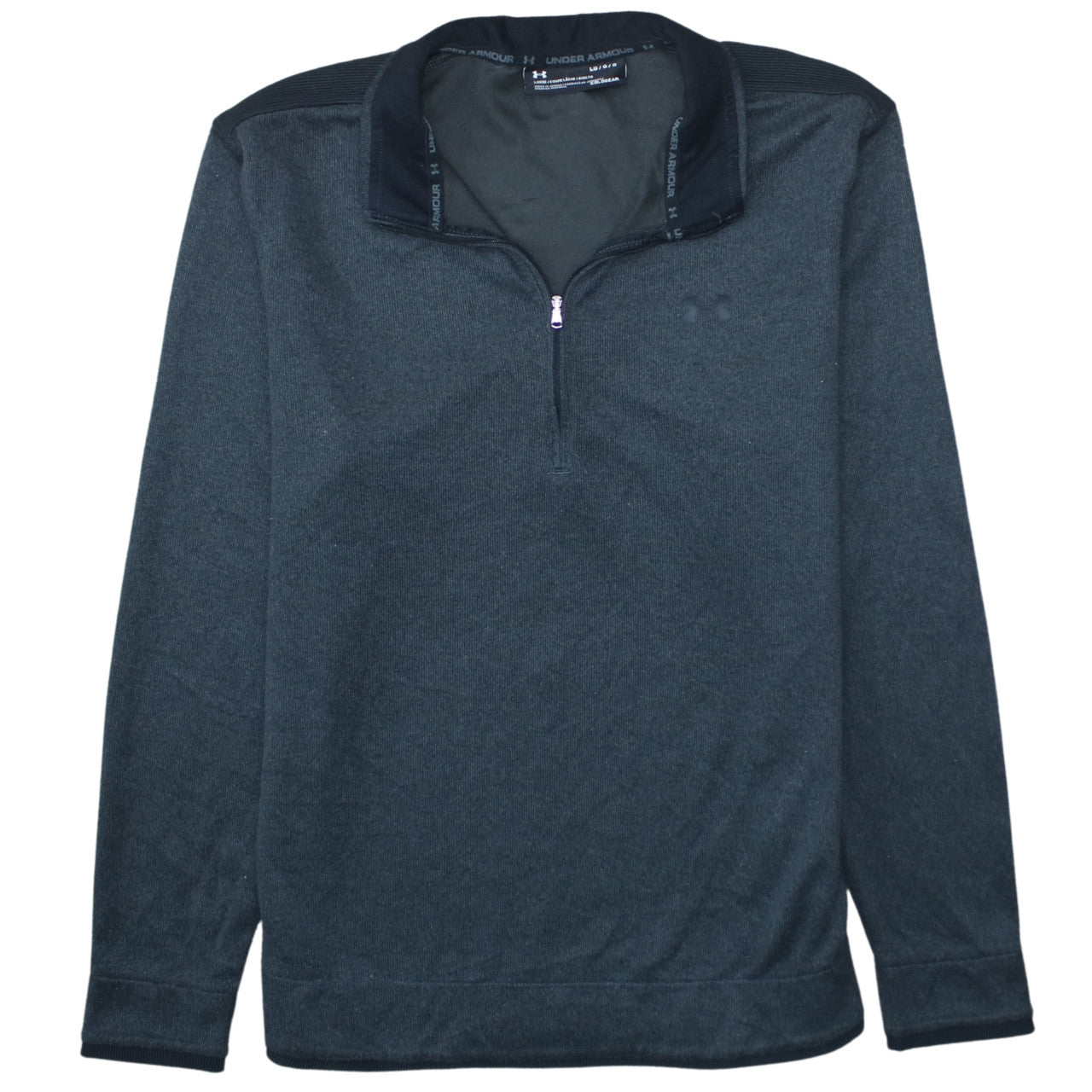Mens UK Size L Under armour Grey Henley Sweatshirt