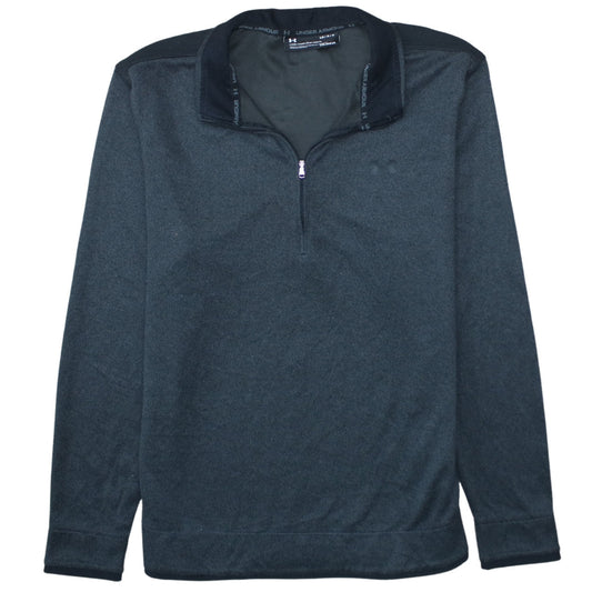Mens UK Size L Under armour Grey Henley Sweatshirt